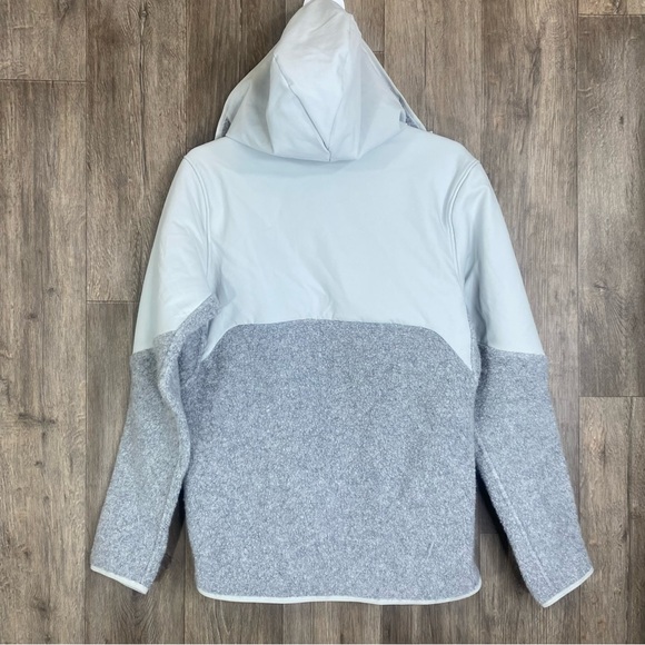 Lululemon Tundra Trek Mens S Full Zip Wool Blend Jacket Hooded Gray Athleisure - Picture 2 of 9